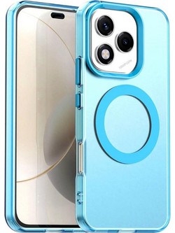Θήκη Honor 400 Lite Techsuit CandyCase Σκληρή Ημιδιάφανη με MagSafe - Blue (5949419310834)