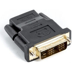 Lanberg AD-0013-BK cable gender changer HDMI DVI-D 18+1 Single Link Black