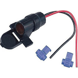 Πριζα Αναπτηρα Με Βαση Και Κλιπς 12/24V
