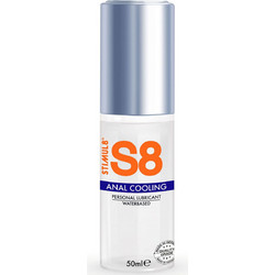 Stimul8 S8 Wb Anal Cooling Lube Λιπαντικό Gel Νερού Πρωκτού 50ml