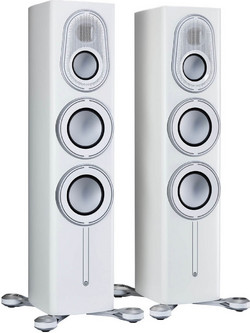 Monitor Audio Platinum 200 3G Ζεύγος Ηχείων Hi-Fi Δαπέδου 300W 3 Δρόμων Satin White