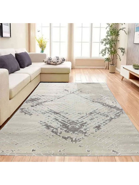Χαλί Ανάγλυφο με Σχέδιο Μπεζ 200x290cm