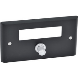 Κουδούνι Πόρτας Best Ορειχάλκινο Μάυρο 70x120mm