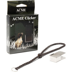 470 Clicker Polish Brass & 107.5 Leather Wrist Lanyard Acme