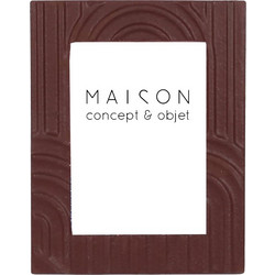 RAW ΚΟΡΝΙΖΑ 18x1 5x23cm MDF ΚΑΦΕ ΣΚΟΥΡΟ ΓΥΑΛΙ c503493