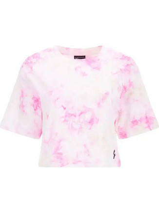 Freddy Boxy tie-dye comfort-fit cropped t-shirt S3WGZT2-MC18