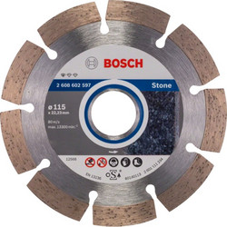 BOSCH ΔΙΑΜΑΝΤΟΔΙΣΚΟΣ ΚΟΠΗΣ ΠΛΑΚΙΔΙΩΝ STANDARD FOR STONE 115mm 2608602597