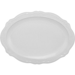 Πιατέλα Πορσελάνινη Florence Scallop YD0266 35x25cm White Maxwell&Williams Πορσελάνη