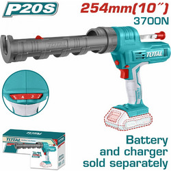TOTAL ΠΙΣΤΟΛΙ ΣΙΛΙΚΟΝΗΣ ΜΠΑΤ. Li-ion 20V ΧΩΡΙΣ ΜΠΑΤΑΡΙΑ & ΦΟΡΤΙΣΤΗ (TCGLI2001)