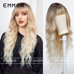 Long Curly Hair Wigs Blonde 66cm