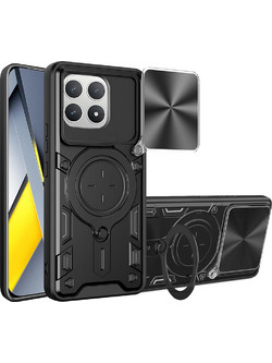 Techsuit CamGuard Pro Back Cover Black (Xiaomi Poco F8 Pro)