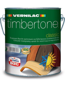 Vernilac Timbertone 600 Βερνίκι Εμποτισμού Ξύλου Έτοιμο προς Χρήση Ματ Διάφανο 0.75lt