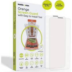 Mobile Origin Screen Guard iPhone 12 Pro / 12 with easy applicator 2 pack - (SGA-i12Pro-2pk)