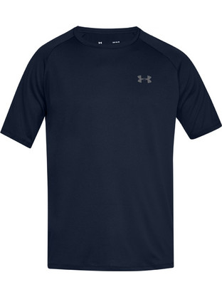 Under Armour Tech 2.0 Ανδρικό Αθλητικό T-Shirt Μπλε 1326413-408