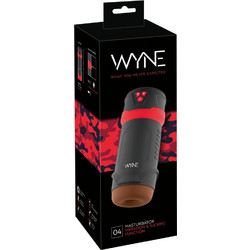 Wyne No 04 Vibrating & Sucking Pocket Anal & Sleeve Αυνανιστήρι με Δόνηση & Αναρρόφηση