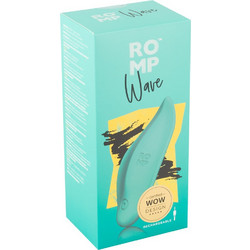 Romp Wave Κλειτοριδικός Δονητής 12cm Πράσινος