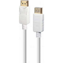 CABLEXPERT DISPLAY PORT DIGITAL INTERFACE CABLE 1,8m WHITE