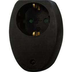 LAMTECH SURGE PROTECTOR 16A 250V 3680W BLACK