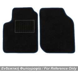 ΜΑΡΚΕ ΠΑΤΑΚΙΑ ΜΟΚΕΤΑ ΓΙΑ MERCEDES SMART 450 1998-2006 ΜΑΥΡΟ ΜΕ ΜΠΛΕ ΡΕΛΙ RACE AXION - 2 ΤΕΜ