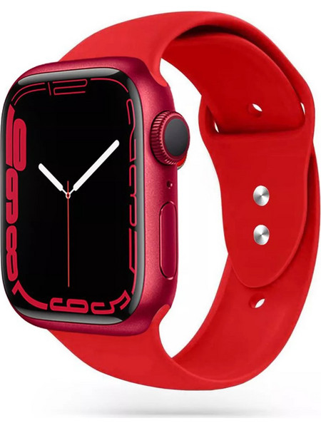 Tech-Protect Iconband Λουράκι Σιλικόνης Red (Apple Watch 42 / 44 / 45 / 49mm)