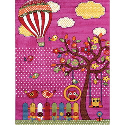 Παιδικό Χαλί 53 ROSE - MADI 133 x 190 εκ. Φουξια Madi