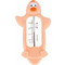 KikkaBoo Θερμόμετρο Μπάνιου Penguin Pink