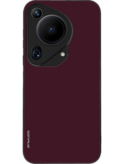 Sonique ColorBloc Series Θήκη Huawei Pura 70 Ultra Μπορντό