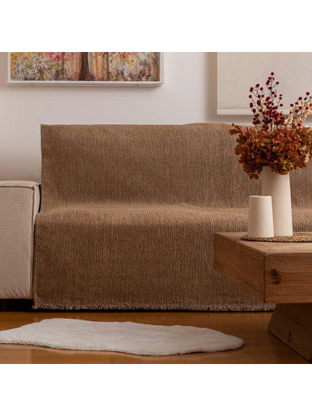 Borea Ριχτάρι Τριθέσιο 180x300 Velvet Grey