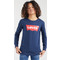 Levi's Παιδικό Φούτερ Μπλε 8E8646-C8D