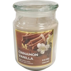 Κερί σε Βάζο Cinnamon Vanilla 9x14cm - Plastona