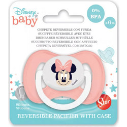 DISNEY ΒΡΕΦΙΚΗ ΑΝΑΣΤΡΨΙΜΗ ΠΙΠΙΛΑ MINNIE MOUSE 1840 - ροζ