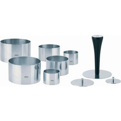 Gefu Food Ring Set, 10 pieces Inox