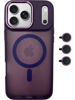 Θήκη MagSafe Magnetic για Apple iPhone 17 Pro - Σκούρο Μωβ