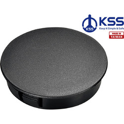 ΤΑΠΑ ΟΠΗΣ ΔΙΑΜΕΤΡΟΥ 38.1mm ΜΑΥΡΗ HP-38 KSS (ΣΕΤ ΜΕ 100)