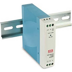 ΤΡΟΦΟΔΟΤΙΚΟ ΡΑΓΑΣ 10W/24VDC/0.42A PFC ULTRA SLIM MDR-10-24 MEAN WELL (ΣΕΤ ΜΕ 2)