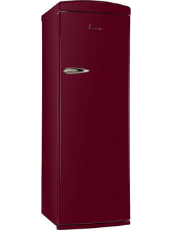 FRAM FSD-VRR315BDF+ Retro Μονόπορτο Ψυγείο 316lt Υ176.9xΠ60.5xΒ63.5cm Κόκκινο