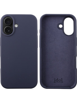IDOL 1991 ΘΗΚΗ IPHONE 17 6.3" VELVET ELITE TPU 4 SIDE CAMERA GUARD BLUE