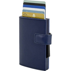 Ogon Cascade Navy Blue Πορτοφόλι Wallet Card Case Snap Full 3760127770800