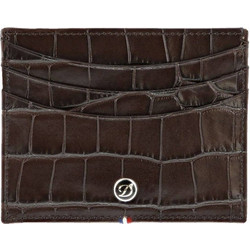 S.T. Dupont Dandy καφέ δερμάτινη Θήκη καρτών Credit Card Holders 180168