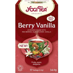 YOGI TEA BERRY VANILLA (17x2.0g) 34g BIO