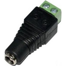 Female Jack Converter Adapter DC Power Connector 1τεμ Well DC-F/2.1X5.5-TBS