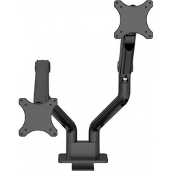 Neomounts DS70S-950BL2 Επιτραπέζια Βάση για 2 Οθόνες έως 35" με Βραχίονα