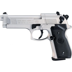 Umarex Beretta M92 FS Nickel Αεροβόλo Πιστόλι CO2 Pellets Μεταλλικό 4.5mm