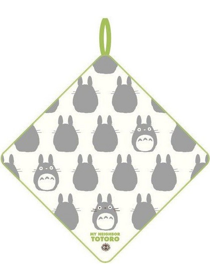 My Neighbor Totoro Mini Towel Big Totoro Silhouette 33 x 33 cm
