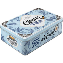 Nostalgic Μεταλλικό κουτί Flat 3D Classic Tea
