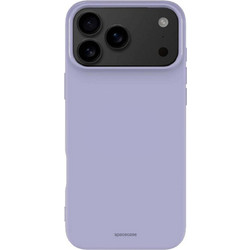 Θήκη iPhone 18 Pro / 17 Pro Spacecase Silicone Case Σιλικόνης - Light Purple (5905719131395)
