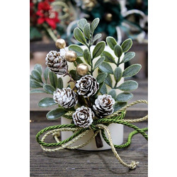 Keradiko Λευκό Αρωματικό Κερί 6,5*10cm 94617 003996