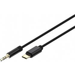CABLEXPERT USB-C TO STEREO 3.5MM AUX CABLE 1.5M BLACK