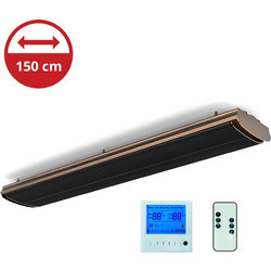 Telemax JH-NR24-13A Με Τηλεχειριστήριο Σόμπα Κάτοπτρο Ρεύματος Υπέρυθρων 2400W