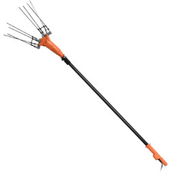 Kraft 691169 Ελαιοραβδιστικό Μπαταρίας Χτένα 14V με Τηλεσκοπικό Κοντάρι Ανθρακόνημα 3m 3kg